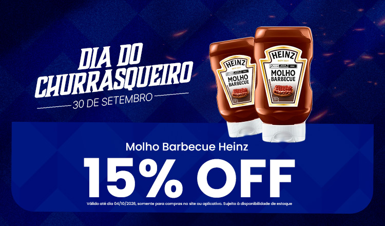 Molho Barbecue Heinz 28 a 04/10